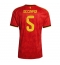 Belgien Maxim De Cuyper #5 Replika Hemmatröja VM 2026 Kortärmad