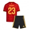 Belgien Michy Batshuayi #23 Replika Hemmatröja Barn VM 2026 Kortärmad (+ byxor)