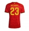 Belgien Michy Batshuayi #23 Replika Hemmatröja VM 2026 Kortärmad