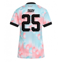 Belgien Nathan Ngoy #25 Replika Bortatröja Dam VM 2026 Kortärmad