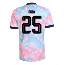 Belgien Nathan Ngoy #25 Replika Bortatröja VM 2026 Kortärmad