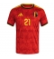 Belgien Nathan Ngoy #25 Replika Hemmatröja VM 2026 Kortärmad