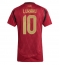 Belgien Romelu Lukaku #10 Replika Hemmatröja Dam EM 2024 Kortärmad