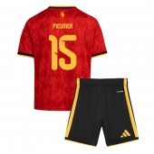 Belgien Thomas Meunier #15 Replika Hemmatröja Barn VM 2026 Kortärmad (+ byxor)