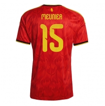 Belgien Thomas Meunier #15 Replika Hemmatröja VM 2026 Kortärmad