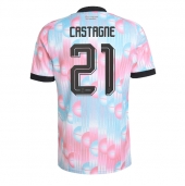 Belgien Timothy Castagne #21 Replika Bortatröja VM 2026 Kortärmad
