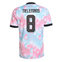 Belgien Youri Tielemans #8 Replika Bortatröja VM 2026 Kortärmad