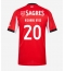 Benfica Richard Rios #20 Replika Hemmatröja 2025-26 Kortärmad