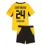 Borussia Dortmund Daniel Svensson #24 Replika Hemmatröja Barn 2026-27 Kortärmad (+ byxor)