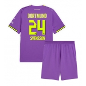 Borussia Dortmund Daniel Svensson #24 Replika Tredjetröja Barn 2026-27 Kortärmad (+ byxor)