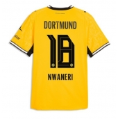 Borussia Dortmund Ethan Nwaneri #18 Replika Hemmatröja 2026-27 Kortärmad