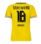 Borussia Dortmund Ethan Nwaneri #18 Replika Hemmatröja Dam 2026-27 Kortärmad