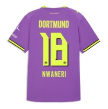 Borussia Dortmund Ethan Nwaneri #18 Replika Tredjetröja 2026-27 Kortärmad