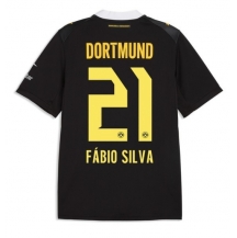 Borussia Dortmund Fabio Silva #21 Replika Bortatröja 2026-27 Kortärmad