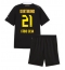 Borussia Dortmund Fabio Silva #21 Replika Bortatröja Barn 2026-27 Kortärmad (+ byxor)