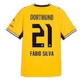 Borussia Dortmund Fabio Silva #21 Replika Hemmatröja 2026-27 Kortärmad