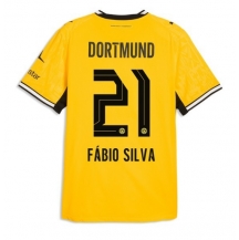 Borussia Dortmund Fabio Silva #21 Replika Hemmatröja 2026-27 Kortärmad