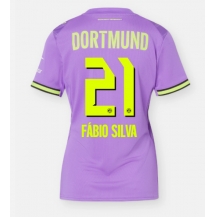 Borussia Dortmund Fabio Silva #21 Replika Tredjetröja Dam 2026-27 Kortärmad