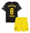 Borussia Dortmund Felix Nmecha #8 Replika Bortatröja Barn 2024-25 Kortärmad (+ byxor)