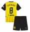 Borussia Dortmund Felix Nmecha #8 Replika Hemmatröja Barn 2024-25 Kortärmad (+ byxor)