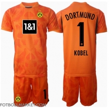 Borussia Dortmund Gregor Kobel #1 Målvakt Replika Tredjetröja Barn 2024-25 Kortärmad (+ byxor)
