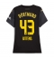 Borussia Dortmund Jamie Bynoe-Gittens #43 Replika Bortatröja Dam 2024-25 Kortärmad