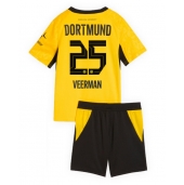 Borussia Dortmund Joey Veerman #25 Replika Hemmatröja Barn 2026-27 Kortärmad (+ byxor)