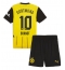 Borussia Dortmund Julian Brandt #10 Replika Hemmatröja Barn 2024-25 Kortärmad (+ byxor)