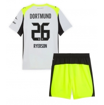Borussia Dortmund Julian Ryerson #26 Replika Bortatröja Barn 2025-26 Kortärmad (+ byxor)