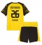 Borussia Dortmund Julian Ryerson #26 Replika Hemmatröja Barn 2025-26 Kortärmad (+ byxor)