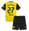 Borussia Dortmund Karim Adeyemi #27 Replika Hemmatröja Barn 2024-25 Kortärmad (+ byxor)