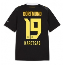 Borussia Dortmund Konstantinos Karetsas #19 Replika Bortatröja 2026-27 Kortärmad