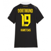 Borussia Dortmund Konstantinos Karetsas #19 Replika Bortatröja Dam 2026-27 Kortärmad