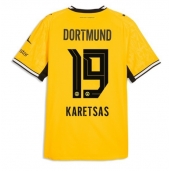 Borussia Dortmund Konstantinos Karetsas #19 Replika Hemmatröja 2026-27 Kortärmad