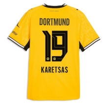 Borussia Dortmund Konstantinos Karetsas #19 Replika Hemmatröja 2026-27 Kortärmad
