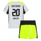 Borussia Dortmund Marcel Sabitzer #20 Replika Bortatröja Barn 2025-26 Kortärmad (+ byxor)