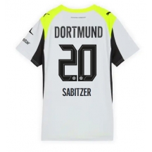 Borussia Dortmund Marcel Sabitzer #20 Replika Bortatröja Dam 2025-26 Kortärmad