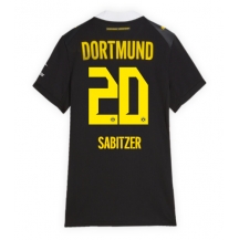Borussia Dortmund Marcel Sabitzer #20 Replika Bortatröja Dam 2026-27 Kortärmad