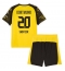 Borussia Dortmund Marcel Sabitzer #20 Replika Hemmatröja Barn 2025-26 Kortärmad (+ byxor)