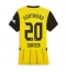 Borussia Dortmund Marcel Sabitzer #20 Replika Hemmatröja Dam 2024-25 Kortärmad