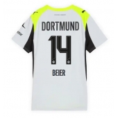 Borussia Dortmund Maximilian Beier #14 Replika Bortatröja Dam 2025-26 Kortärmad