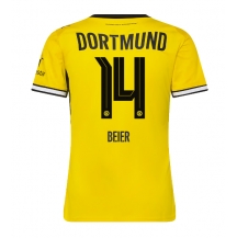 Borussia Dortmund Maximilian Beier #14 Replika Hemmatröja Dam 2026-27 Kortärmad