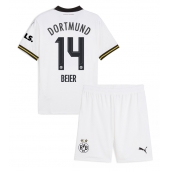 Borussia Dortmund Maximilian Beier #14 Replika Tredjetröja Barn 2024-25 Kortärmad (+ byxor)