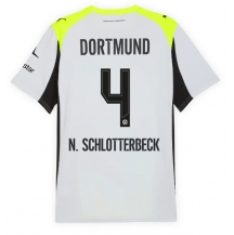 Borussia Dortmund Nico Schlotterbeck #4 Replika Bortatröja 2025-26 Kortärmad