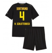 Borussia Dortmund Nico Schlotterbeck #4 Replika Bortatröja Barn 2026-27 Kortärmad (+ byxor)