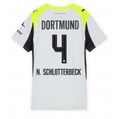 Borussia Dortmund Nico Schlotterbeck #4 Replika Bortatröja Dam 2025-26 Kortärmad