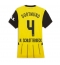 Borussia Dortmund Nico Schlotterbeck #4 Replika Hemmatröja Dam 2024-25 Kortärmad