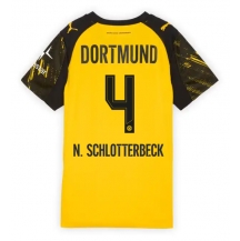 Borussia Dortmund Nico Schlotterbeck #4 Replika Hemmatröja Dam 2025-26 Kortärmad
