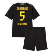 Borussia Dortmund Ramy Bensebaini #5 Replika Bortatröja Barn 2026-27 Kortärmad (+ byxor)