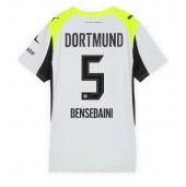 Borussia Dortmund Ramy Bensebaini #5 Replika Bortatröja Dam 2025-26 Kortärmad